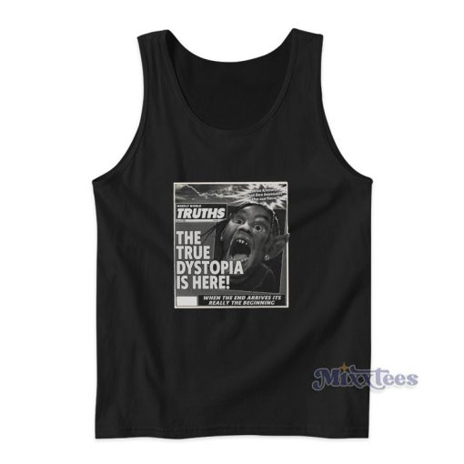 Travis Scott Escape Plan Tank Top For Unisex