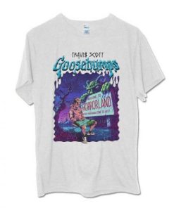 Travis Scott Goosebumps Horrorland T-shirt Travis Scott Goosebumps Horrorland T-shirt