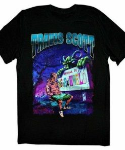 Travis Scott Horrorland T-shirt Travis Scott Horrorland T-shirt