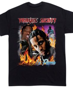 Travis Scott La Flame T-shirt