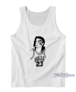 Triple Mike Michael Jackson Michael Jordan Mike Tyson Tank Top