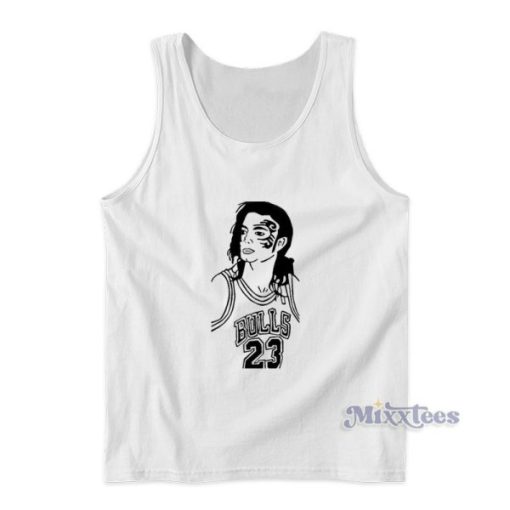 Triple Mike Michael Jackson Michael Jordan Mike Tyson Tank Top