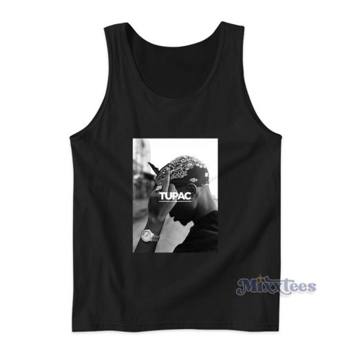 Tupac Fuck The World Tank Top For Unisex