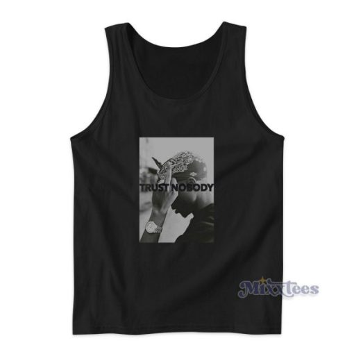 Tupac Shakur Trust Nobody Tank Top for Unisex