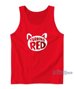 Turning Red Logo Tank Top For Unisex