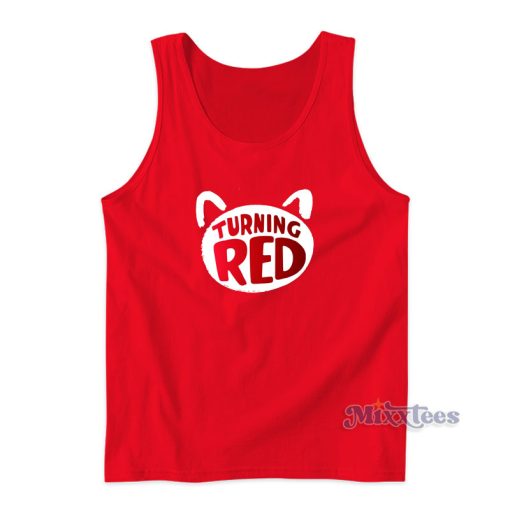 Turning Red Logo Tank Top For Unisex