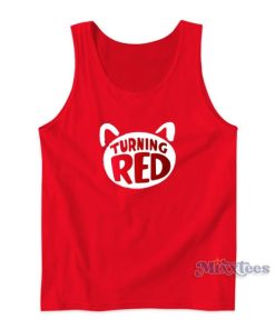 Turning Red Logo Tank Top For Unisex