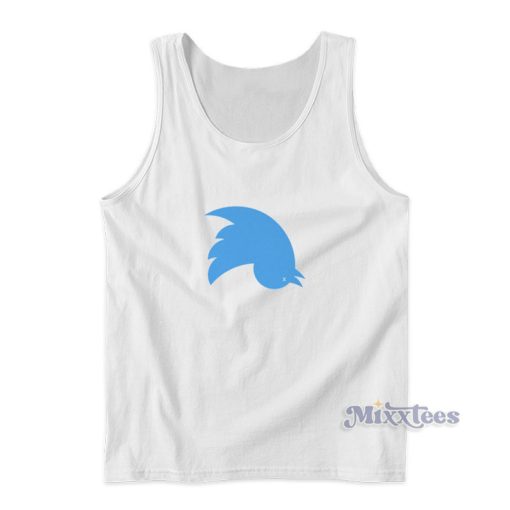 Twitter Upside Down Tank Top