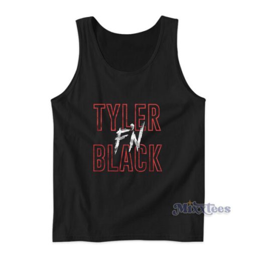 Tyler F’n Black Tank Top