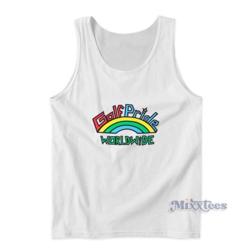 Tyler The Creator Golf Pride World Wide Tank Top