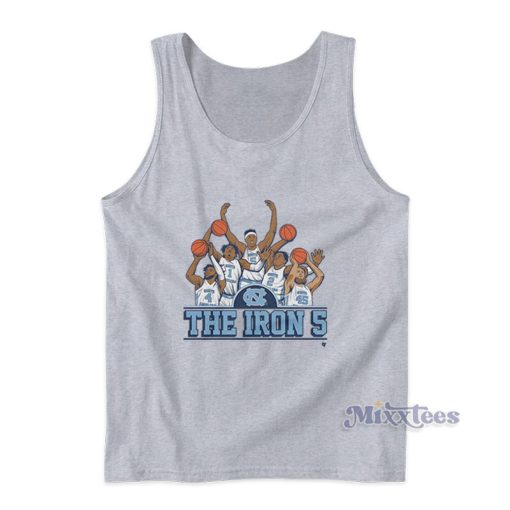 UNC Basketball Iron Five Tank Top