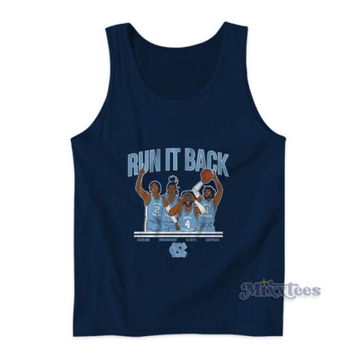 UNC Basketball Run It Back Tank Top