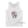 Unicorn Riding A T-Rex Dinosaur Tank Top for Unisex