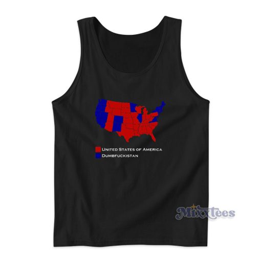 United States Of America Dumb Fuckistan Tank Top