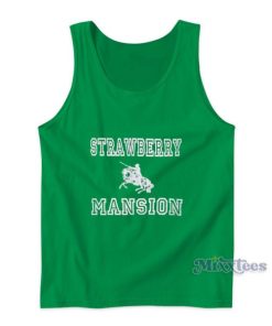 Unwanted Strawberry Mansion Tank Top For Unisex
