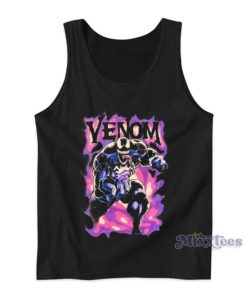Venom Marvel Purple Smoke Tank Top