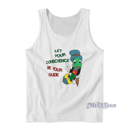 Vintage 90s Disney Jiminy Cricket Tank Top for Unisex