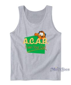 Vintage Inspired ACAB Garfield Tank Top