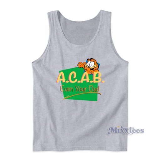 Vintage Inspired ACAB Garfield Tank Top