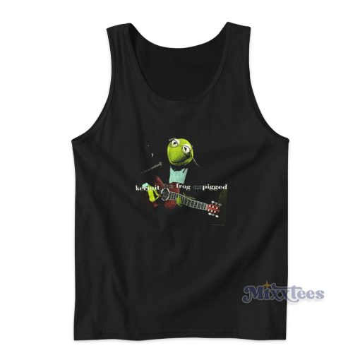 Vintage Kermit The Frog Unpigged Tank Top For Unisex