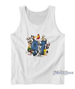 Vintage Looney Tunes Six Flags Tank Top for Unisex