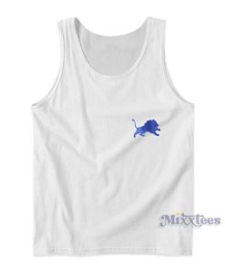 Vintage Majestic Detroit Lions Tank Top