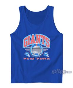 Vintage New York Giants Tank Top For Unisex
