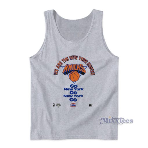 Vintage New York Knicks Starter Tank Top For Unisex