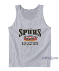 Vintage San Antonio Spurs NBA Basketball Tank Top for Unisex