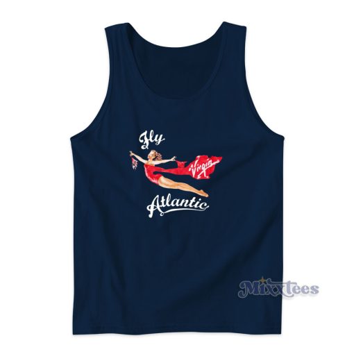 Virgin Atlantic Pinup Tank Top Cheap Custom