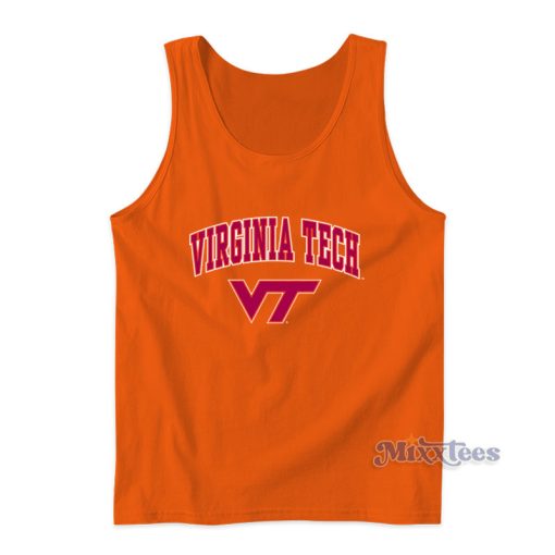 Virginia Tech Hokies Campus Tank Top For Unisex