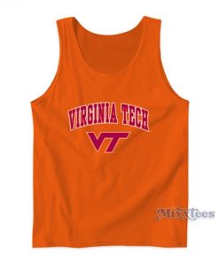 Virginia Tech Hokies Campus Tank Top For Unisex