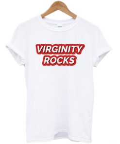 Virginity Rocks Red T-shirt Virginity Rocks Red T-shirt