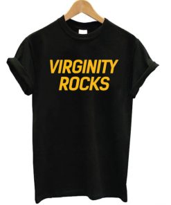 Virginity Rocks Yellow T-shirt Virginity Rocks Yellow T-shirt