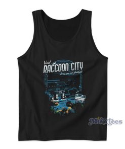 Visit Raccoon City Bring Your Own Flashlight Tank Top For Unisex Visit Raccoon City Bring Your Own Flashlight Tank Top For Unisex