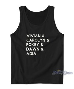 Vivian Carolyn Pokey Dawn Adia Tank Top for Unisex Vivian Carolyn Pokey Dawn Adia Tank Top for Unisex