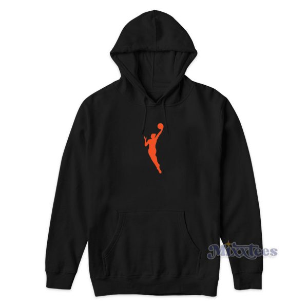 WNBA Basketball Logo Hoodie for Unisex WNBA Basketball Logo Hoodie for Unisex