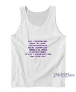 Wake Up In The Morning Feeling Like P Diddy Tank Top