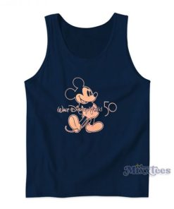 Walt Disney World 50th Anniversary Tank Top For Unisex