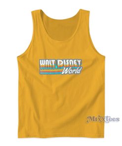 Walt Disney World Logo Tank Top For Unisex Walt Disney World Logo Tank Top For Unisex