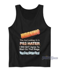 Warning You Are Looking At A PS2 Hater Tank Top