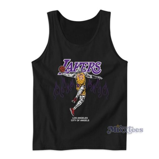 Warren Lotas LeBron James Alt Lakers Tank Top