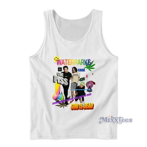 Waterparks Cat Piss God Is Dead Tank Top