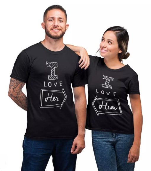 We Are In Love Shirt Couple Him And Her T-shirt