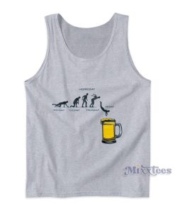 Wednesday Monday Tuesday Thursday Friday Beer Tank Top Wednesday Monday Tuesday Thursday Friday Beer Tank Top