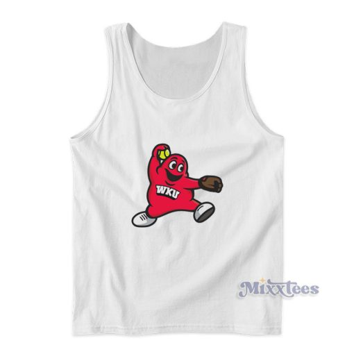 Western Kentucky Big Red Wku Softball Tank Top