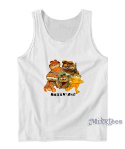 Where Is My Mind Garfield Tank Top Where Is My Mind Garfield Tank Top