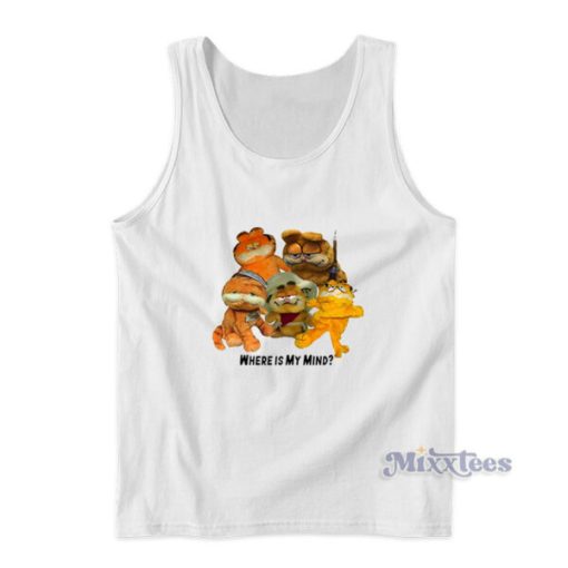 Where Is My Mind Garfield Tank Top