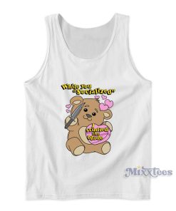 While You Socialized I Studied The Blade Tank Top While You Socialized I Studied The Blade Tank Top