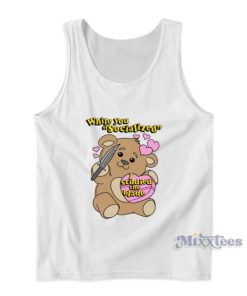 While You Socialized I Studied The Blade Tank Top